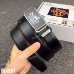 AAA Grade Replica Hermes Black Mens Belt & New Buckle